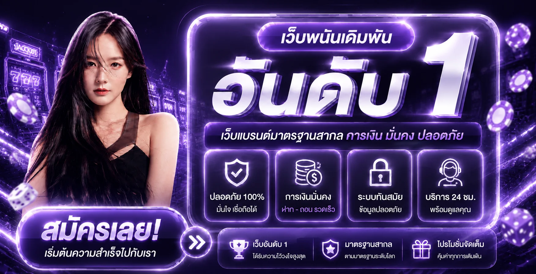 ภาพรวมบริการ copa747plus พร้อมมาสคอตเสือนำโชค